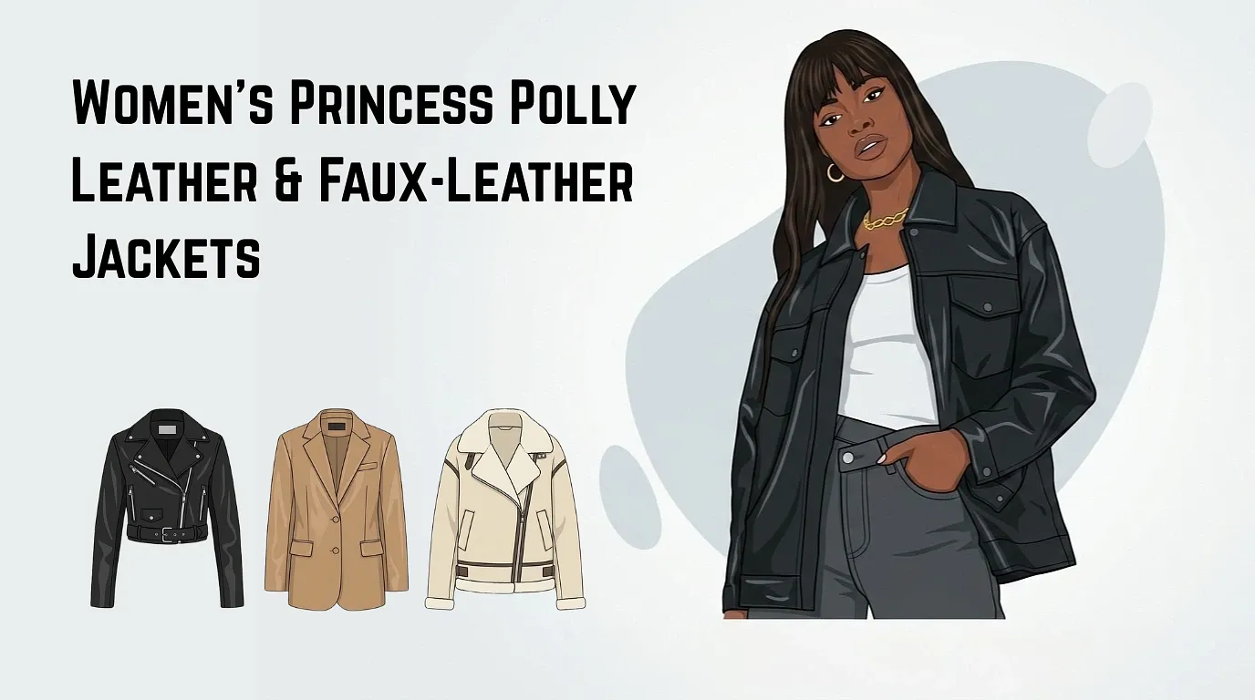 Women's Princess Polly Leather & Faux-Leather Jackets