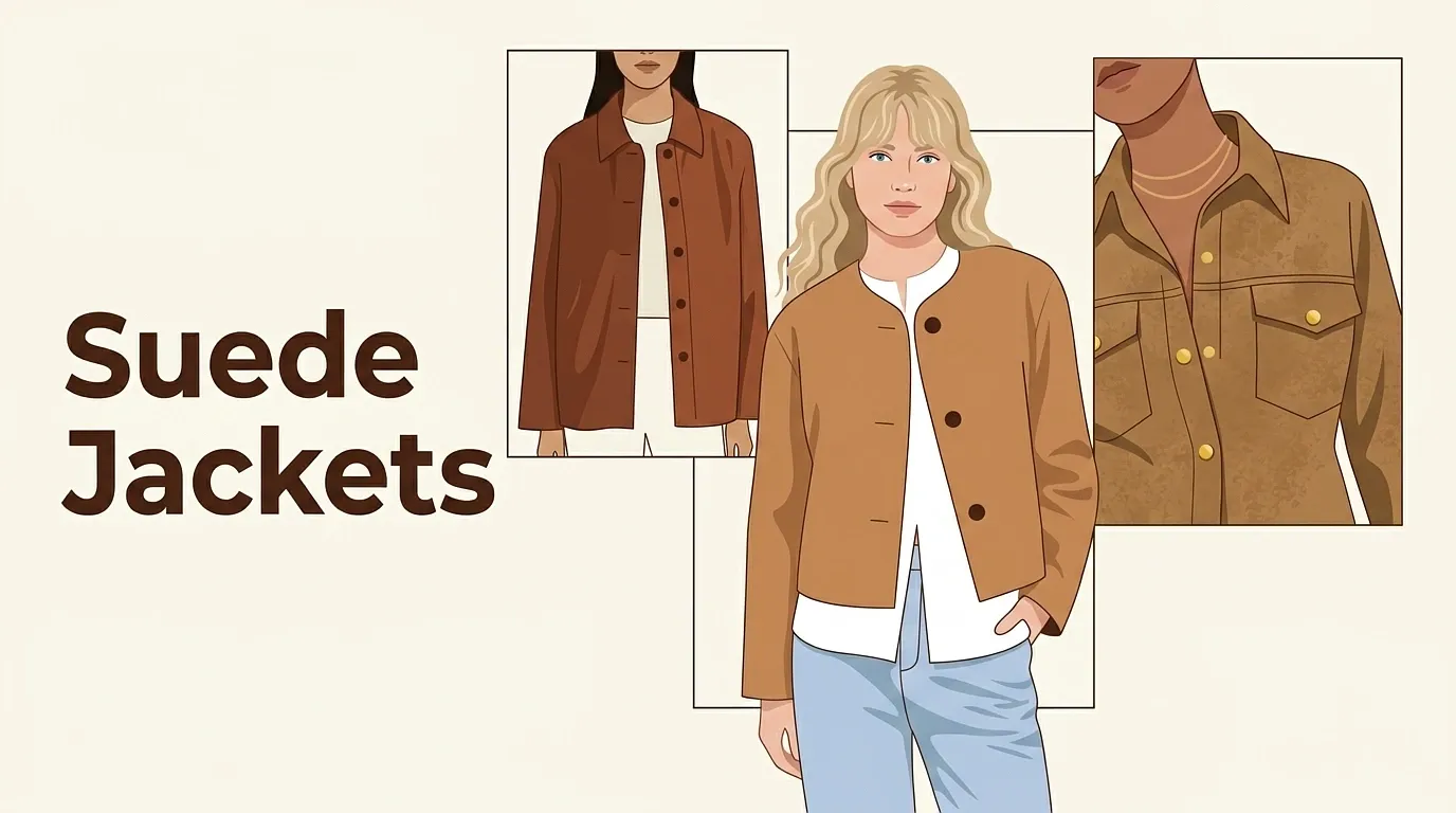 Why Suede Jackets Look Cheap on Most Women