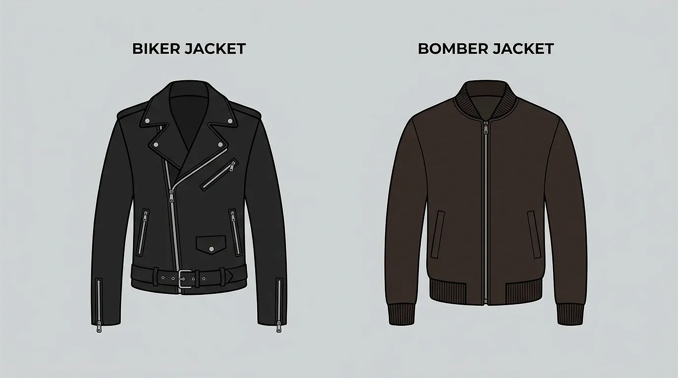 Bomber vs Biker: Which Leather Jacket Style Is Right for You?