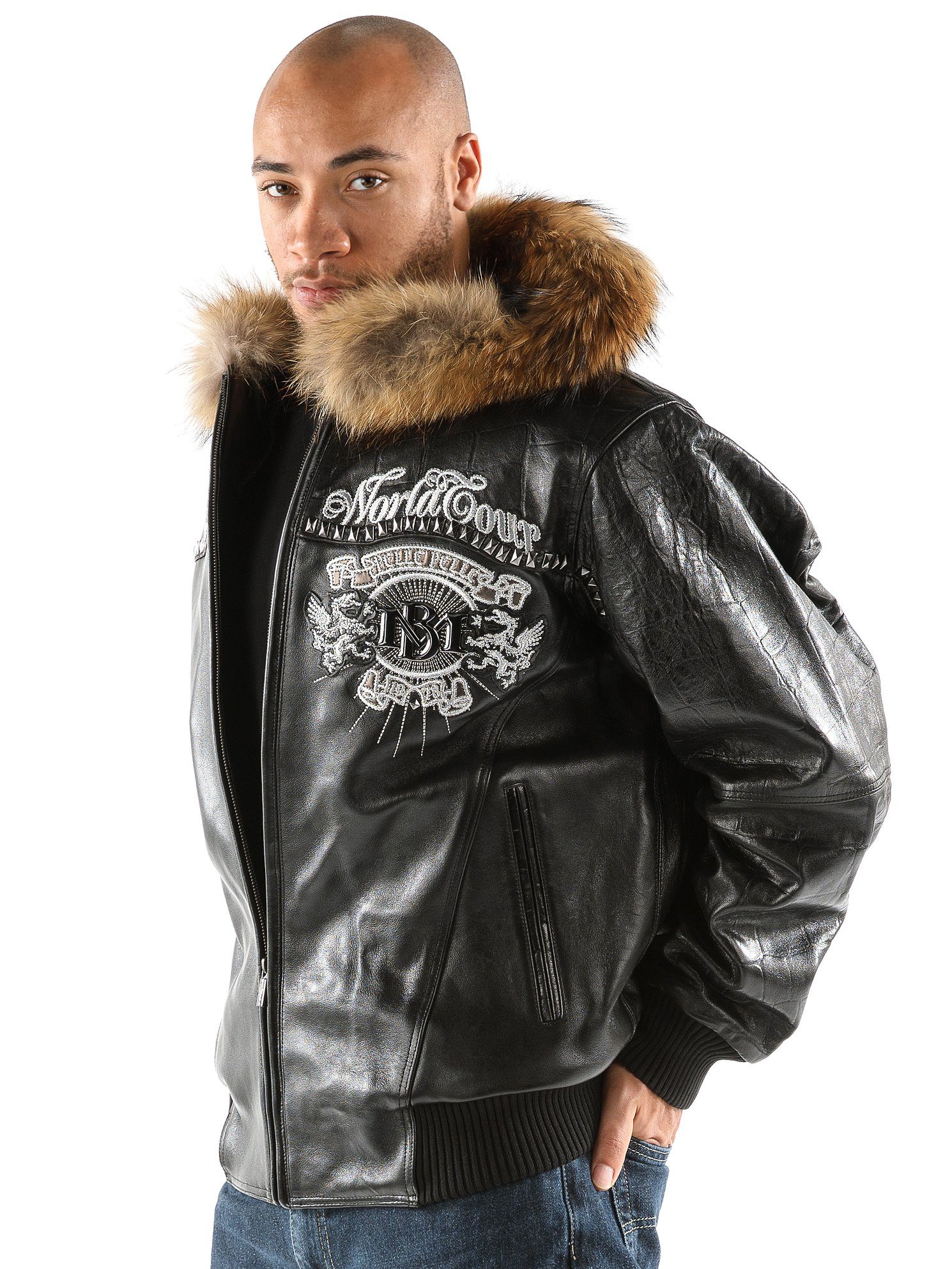Black Pelle Pelle Mb Forty Years Leather Jacket
