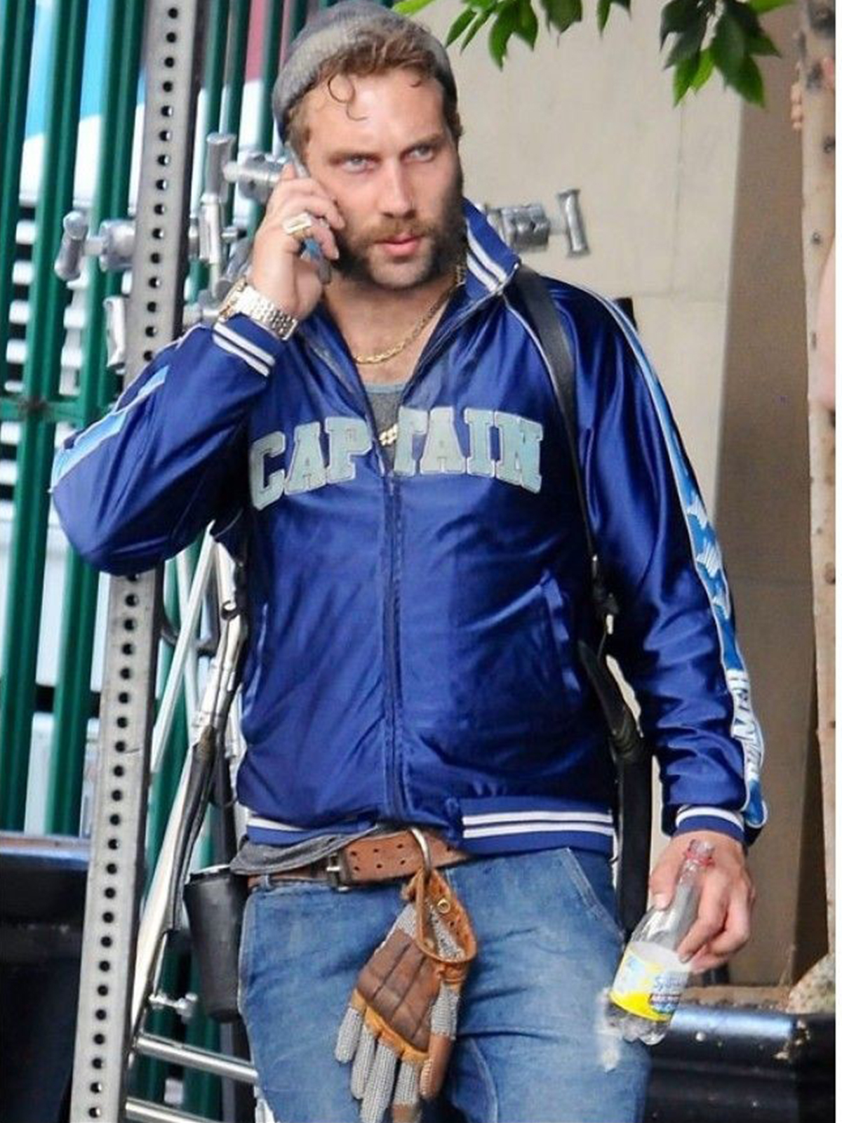 Captain Boomerang Bomber  Blue Jacket