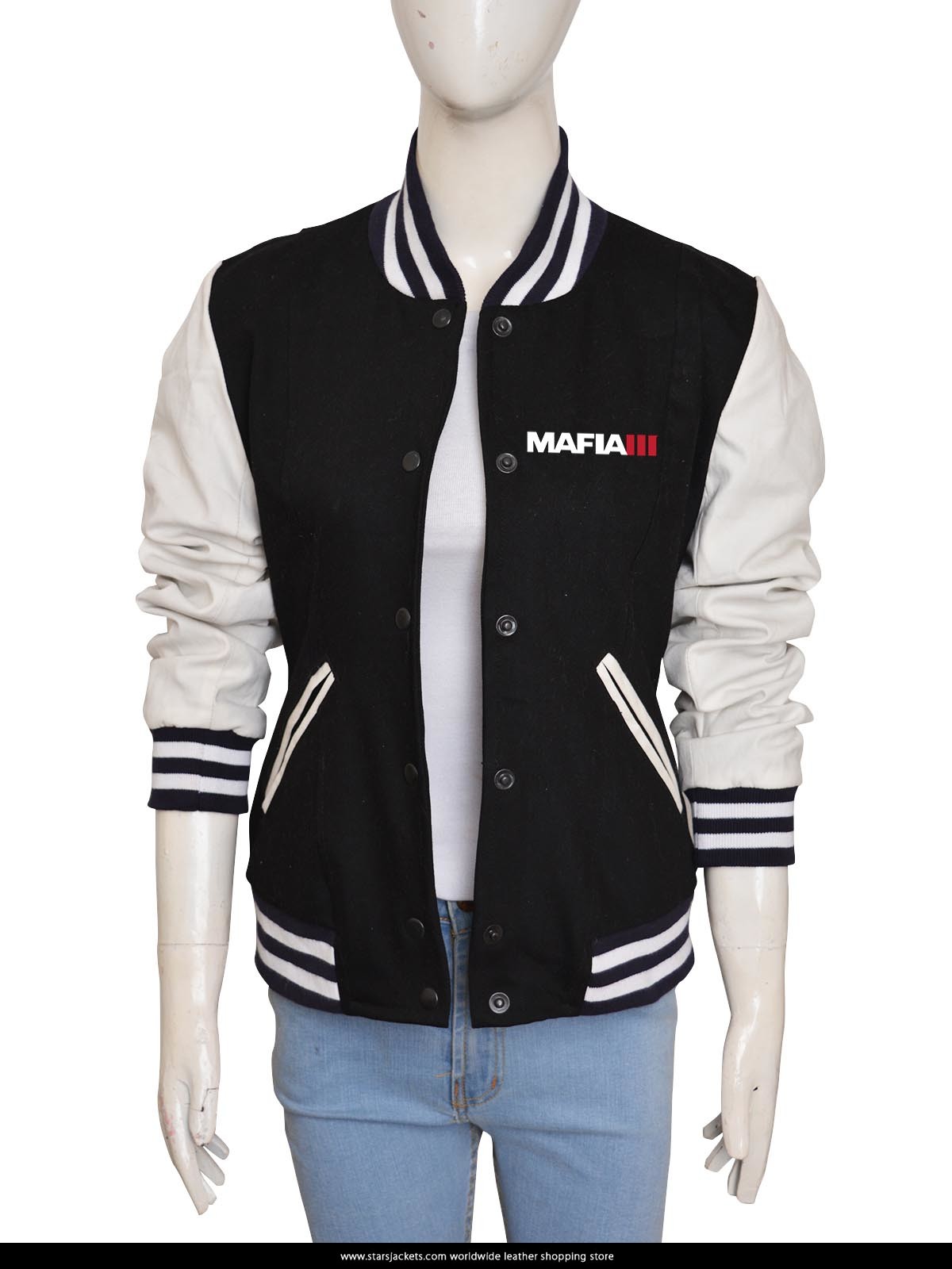 Mafia Varsity Bomber Game Jacket