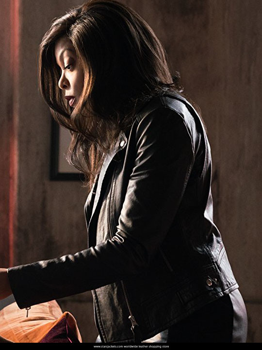 Proud Mary Movie By Taraji P. Henson Black Jacket