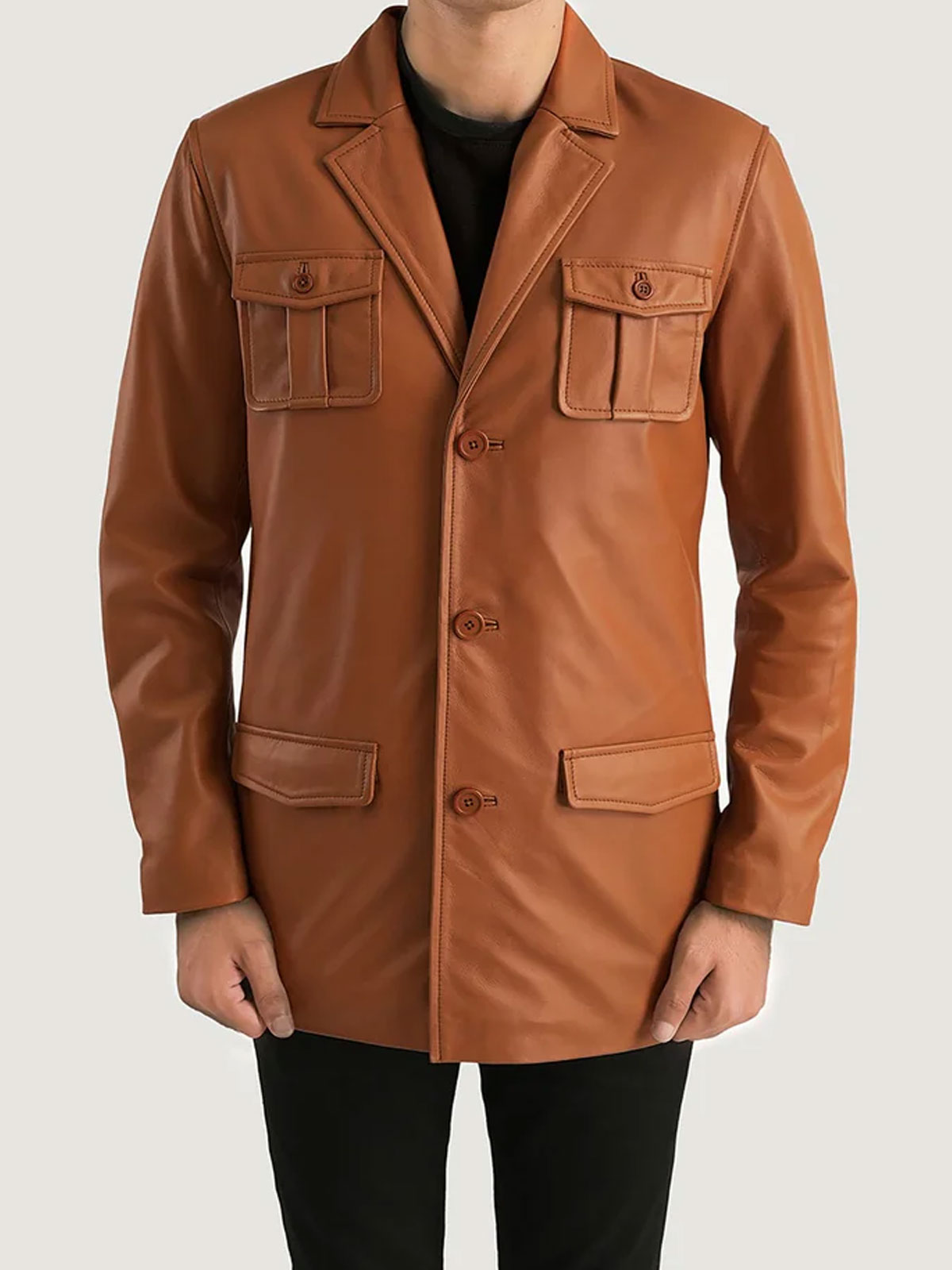 Blazer leather jackets