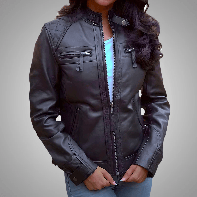 Leather leather jackets